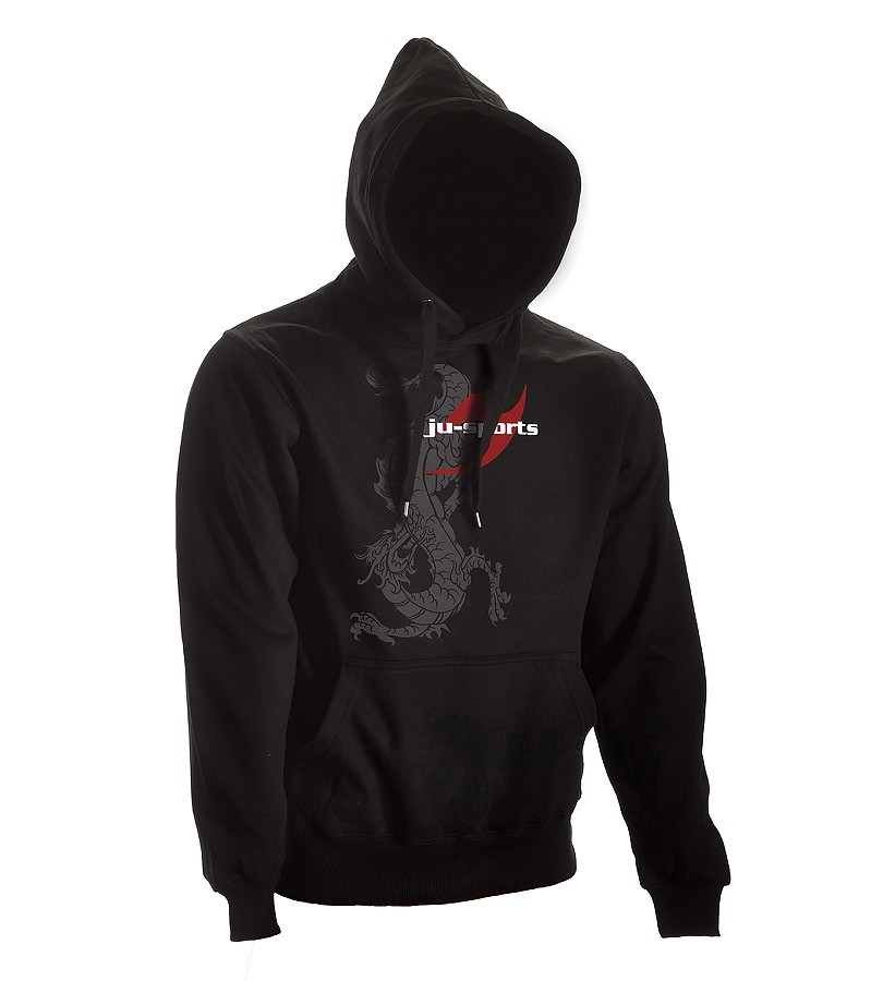 Dark-Line Hoodie Ryuu zwart