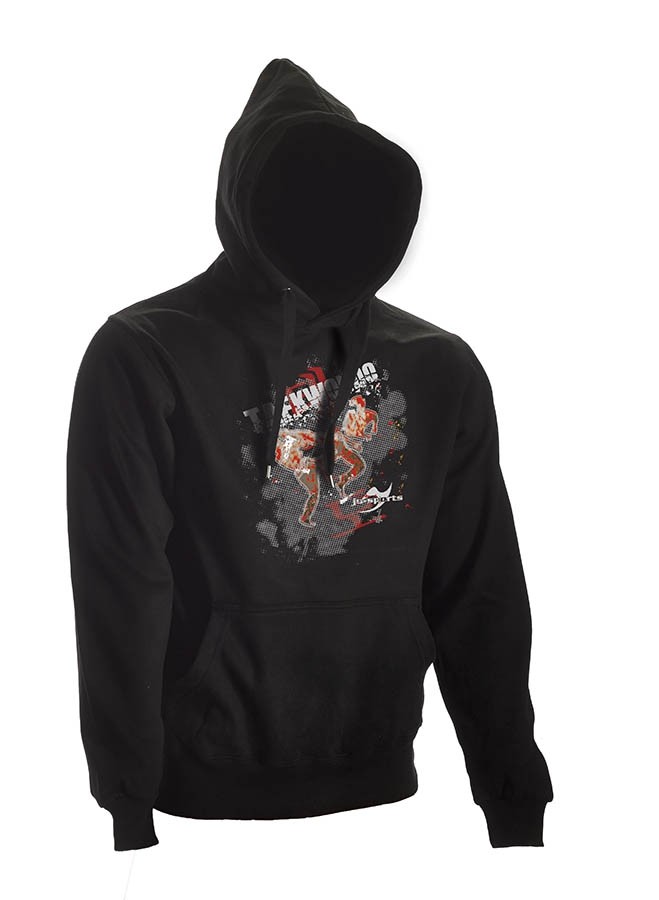 Taekwondo Hoodie Matsogi zwart