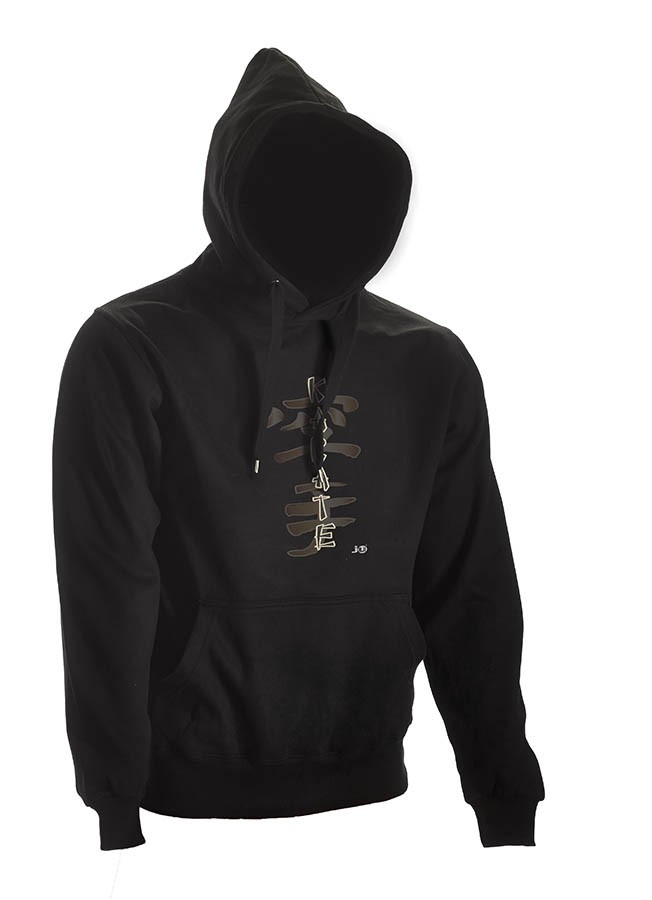 Karate Hoodie Klassiek zwart