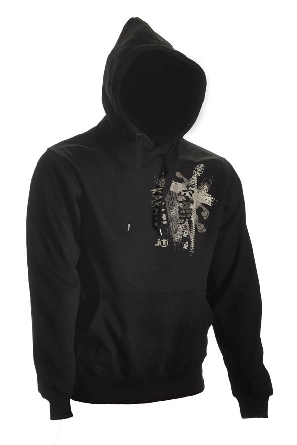 Karate Hoodie Trace zwart