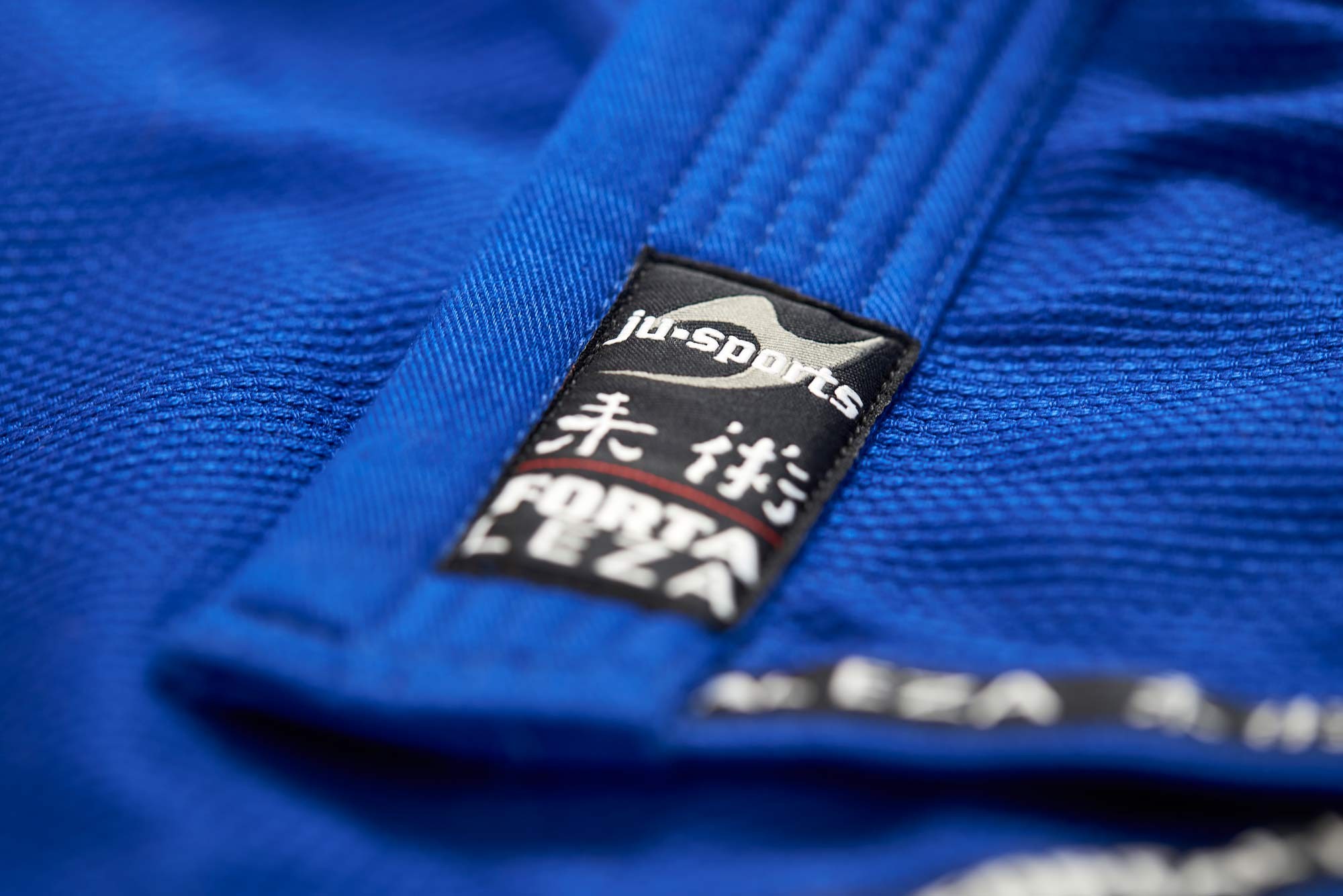 BJJ Starter Gi "Fortaleza" blauw + BJJ gordel wit