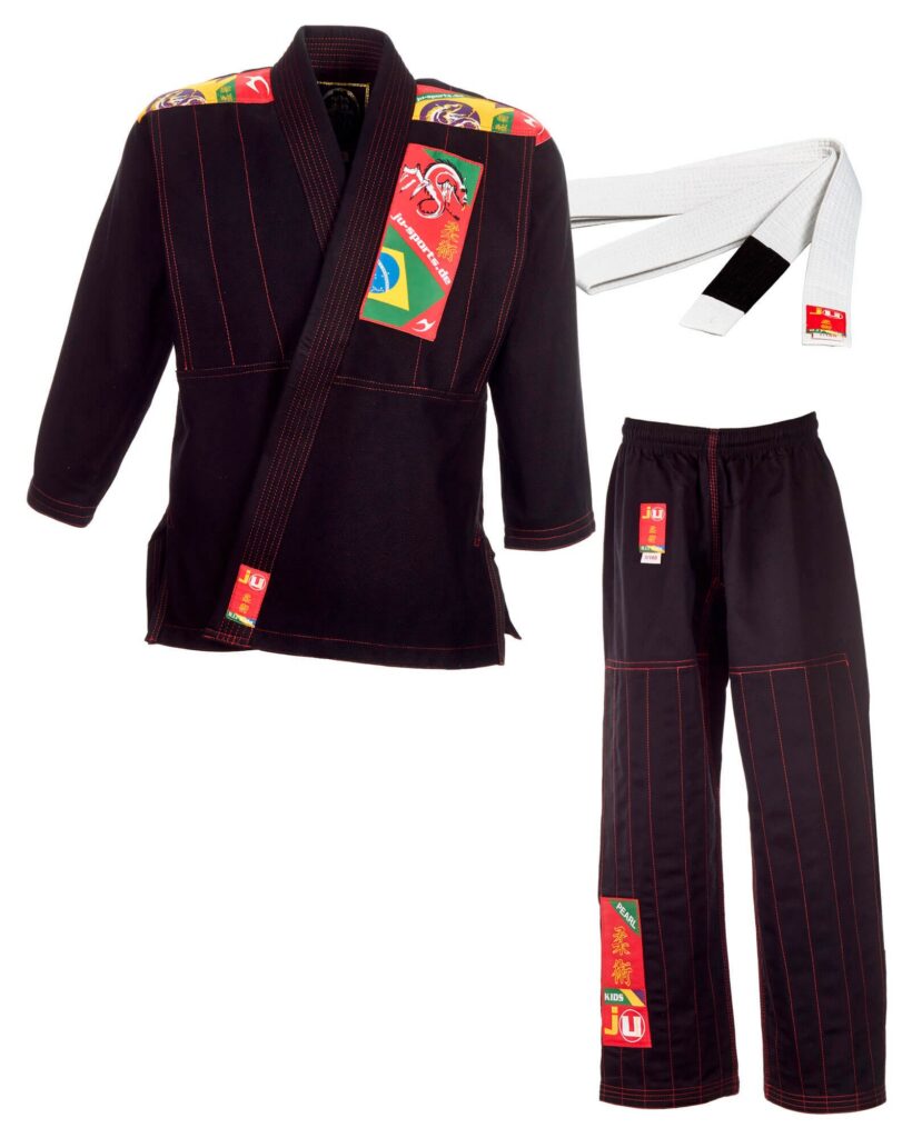 BJJ pearl Kids zwart
