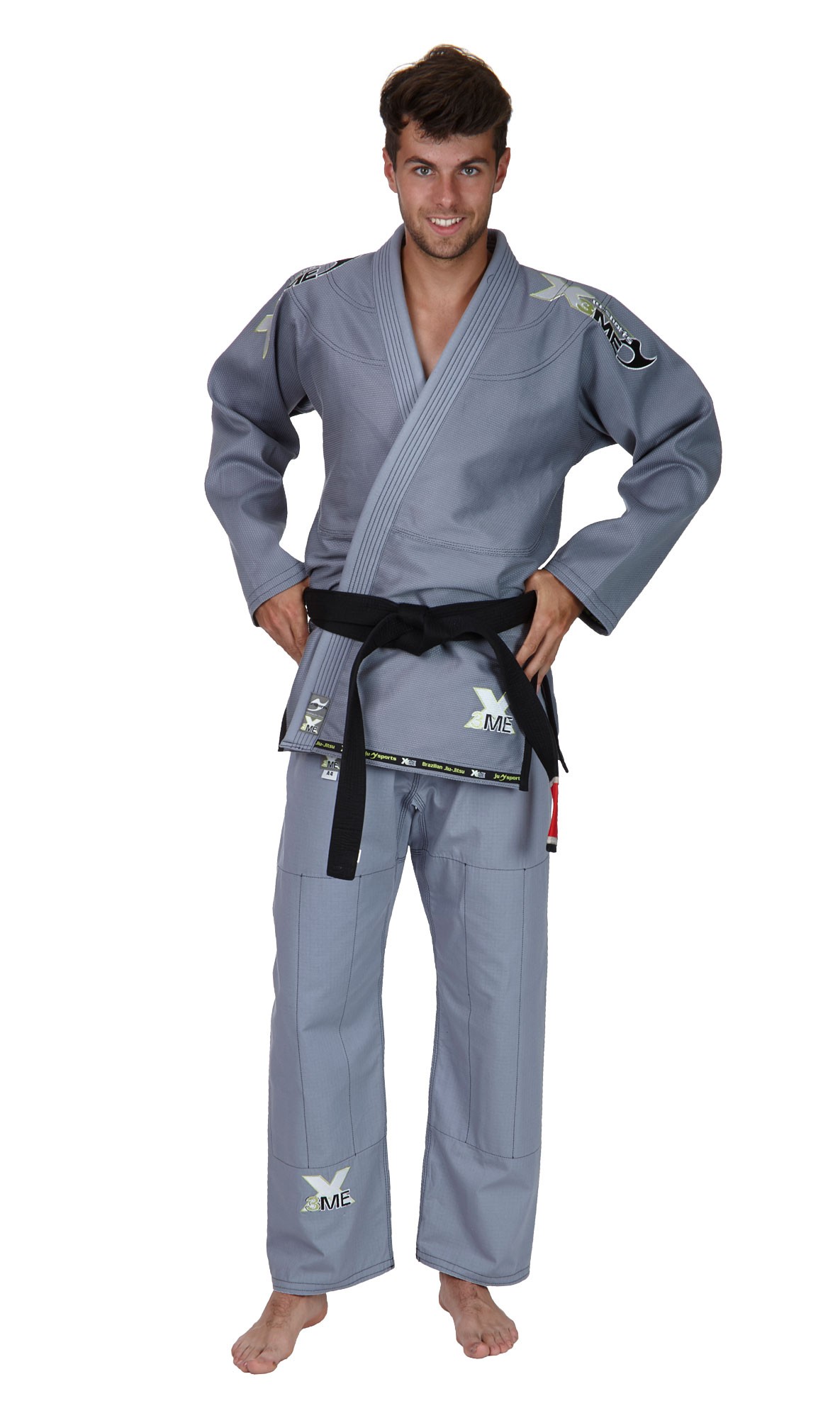 BJJ EXTREME 2.0 C16 Grijs/Limoen