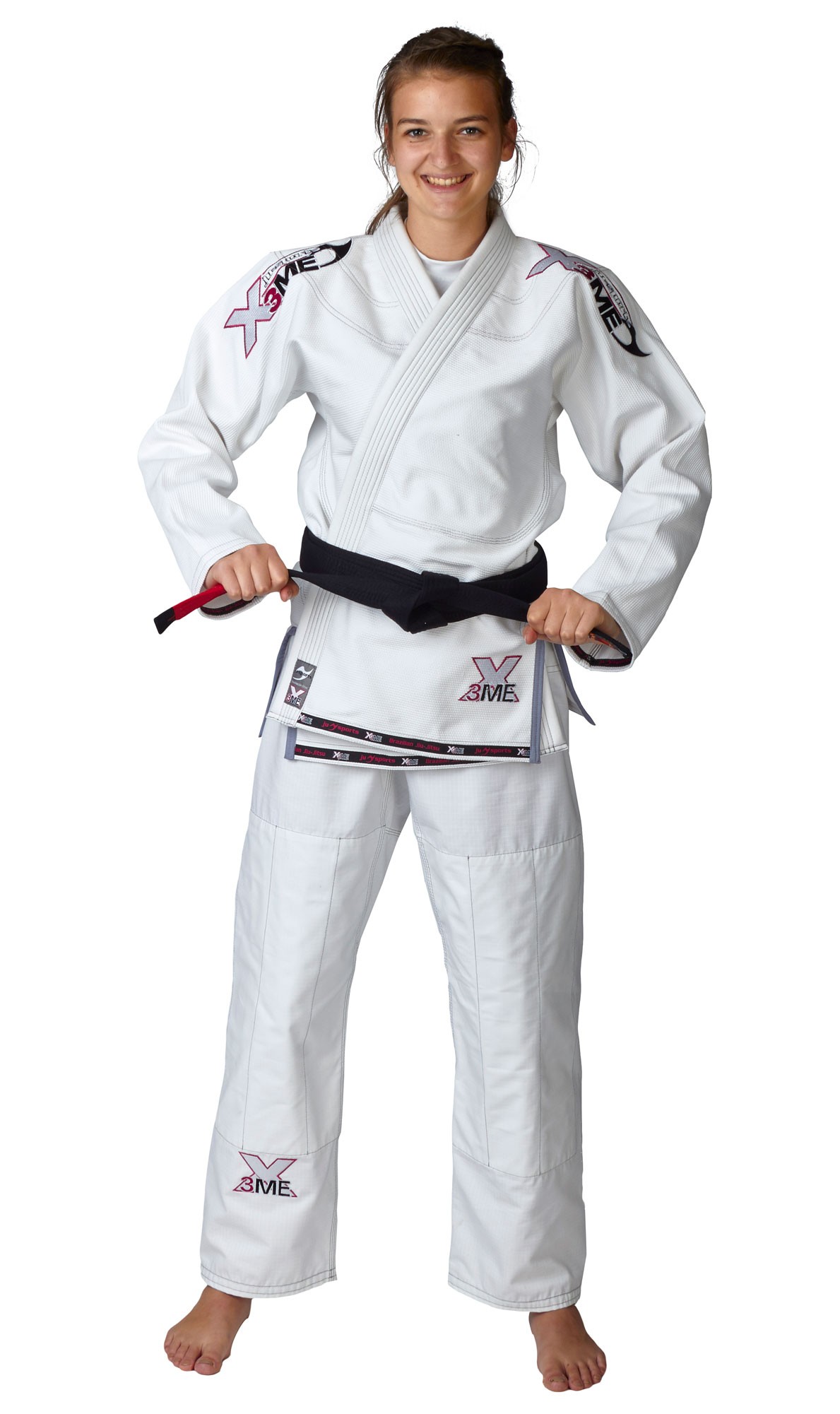 Amazona BJJ EXTREME 2.0 wit/roos