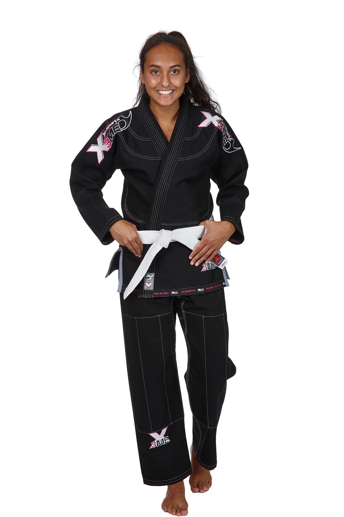 Amazona BJJ EXTREME 2.0 zwart/roos