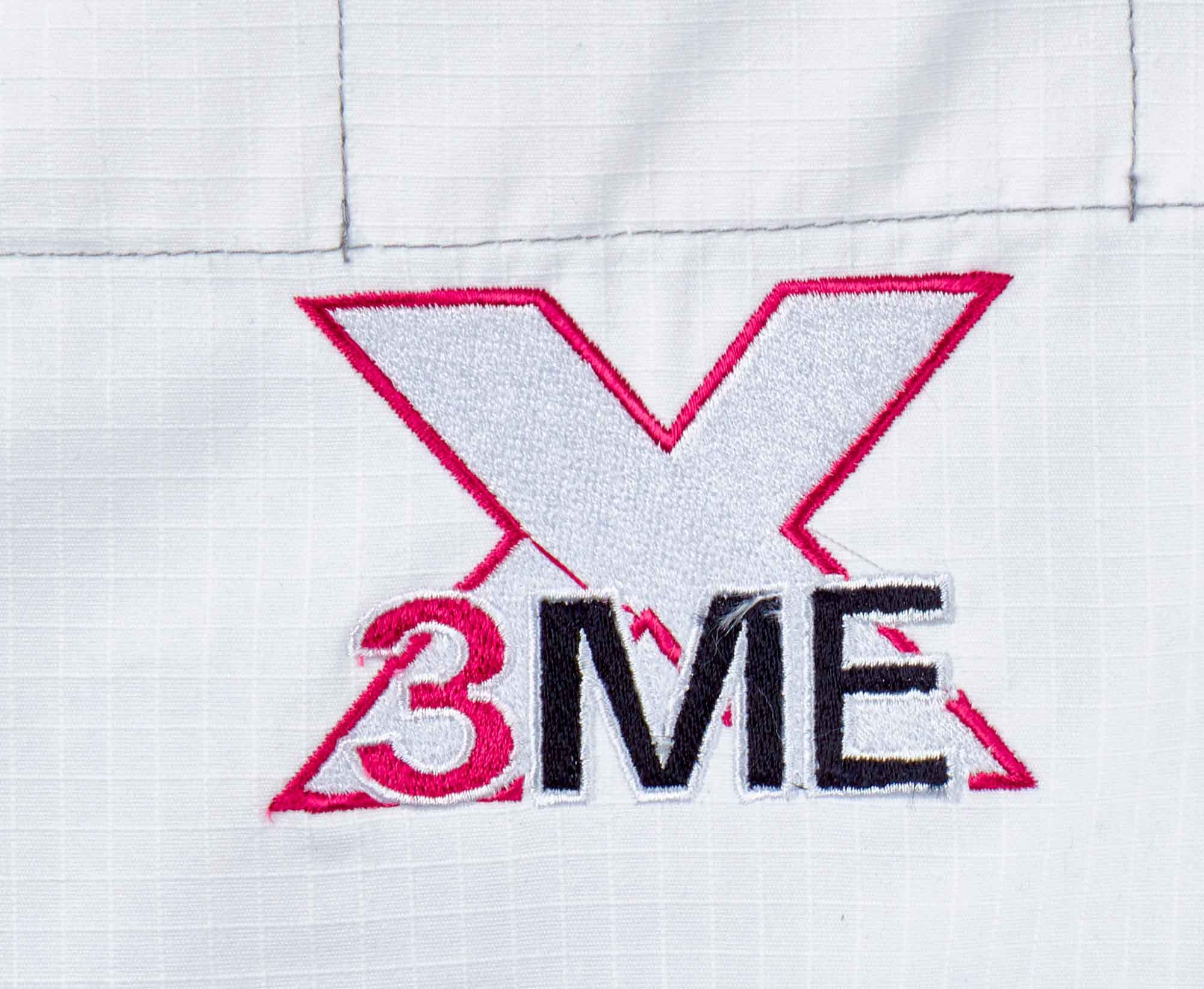 Amazona BJJ EXTREME 2.0 wit/roos (meisjes)