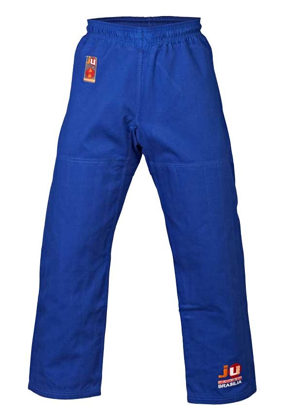 Judobroek "Brasilia" met elastische tailleboord blauw