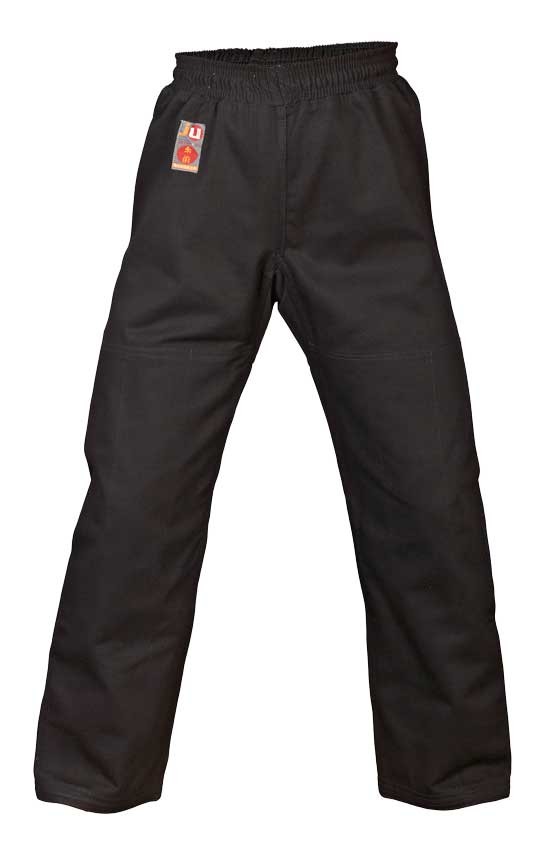 Judobroek "Brasilia" met elastische tailleboord zwart