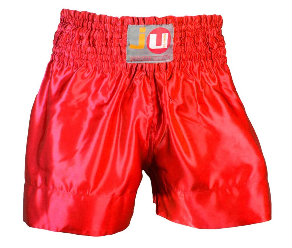Thaibox broek "color" rood
