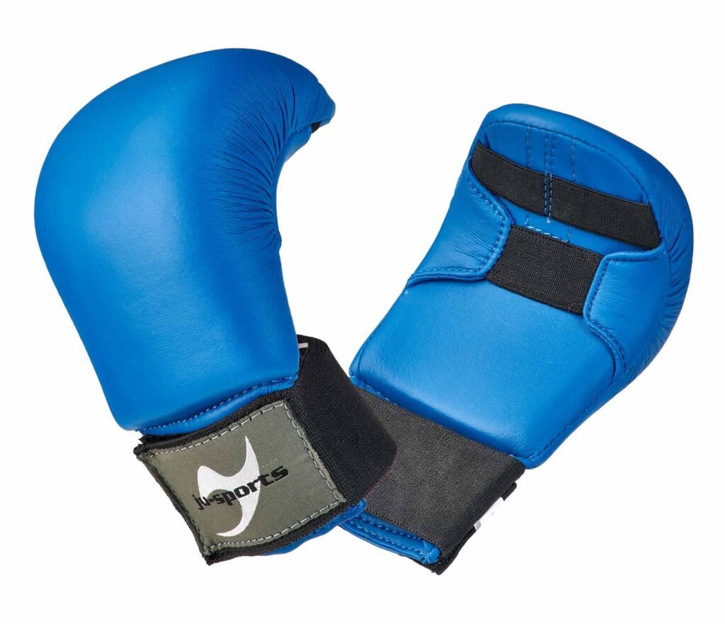 Karate handschoenen blauw