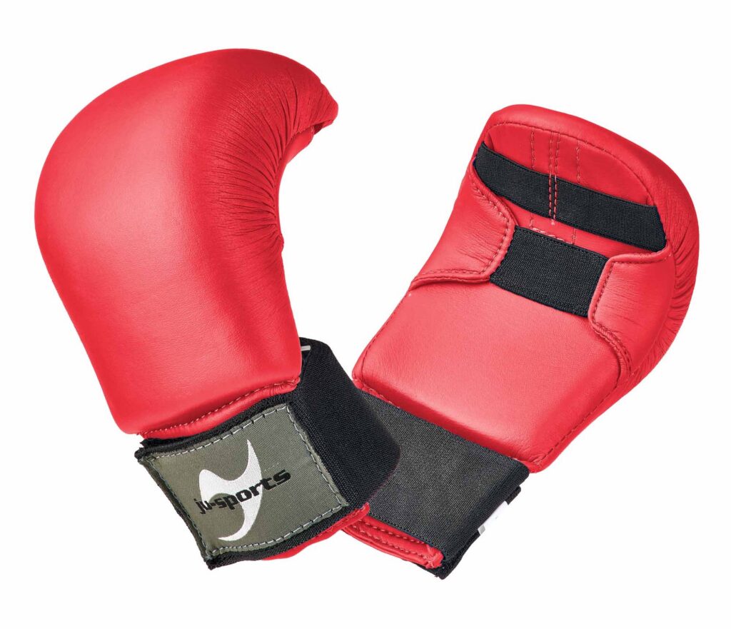 Karate handschoenen rood