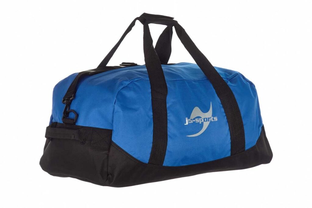 Kindertas blauw/zwart
