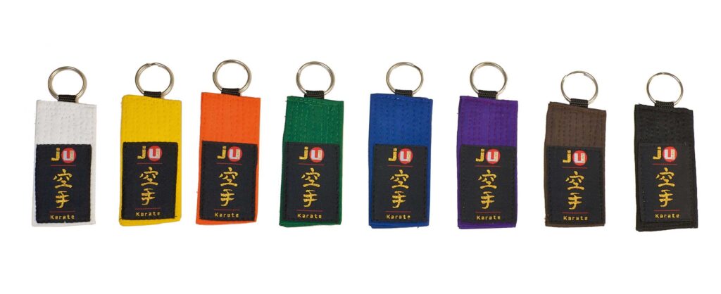 Sleutelhanger gordel Karate