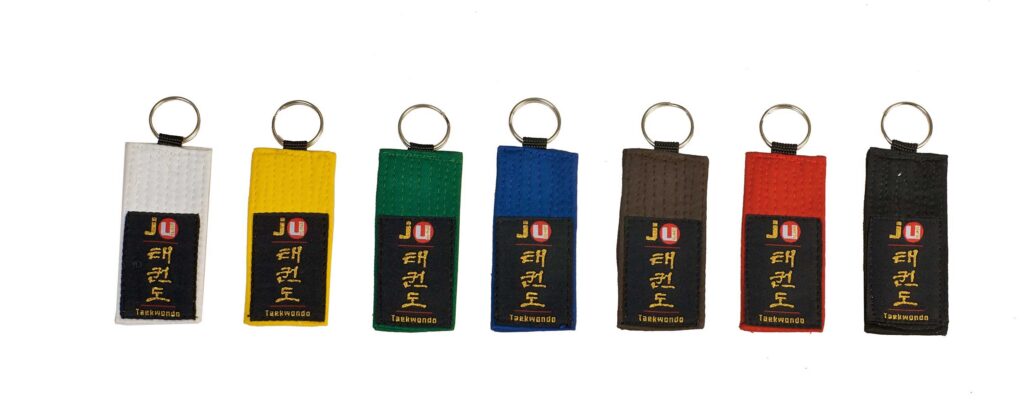 Sleutelhanger gordel Taekwondo