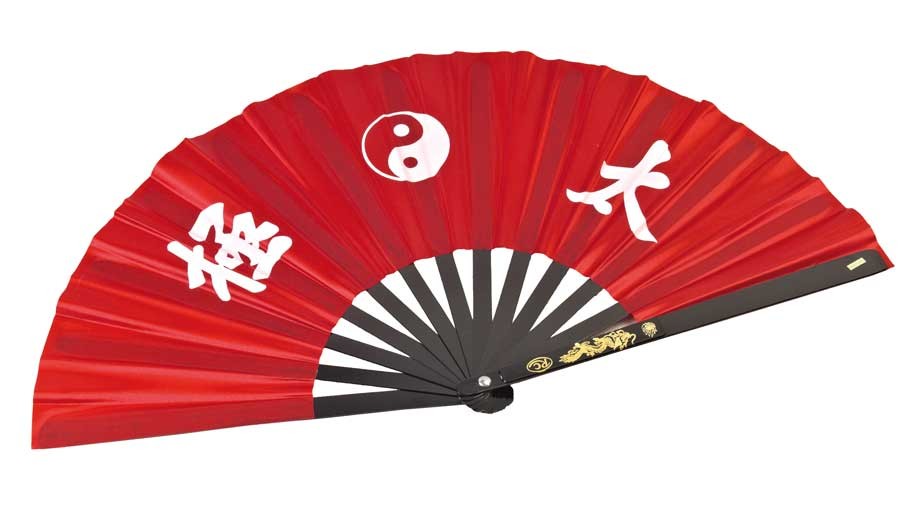 Tai Chi waaier rood