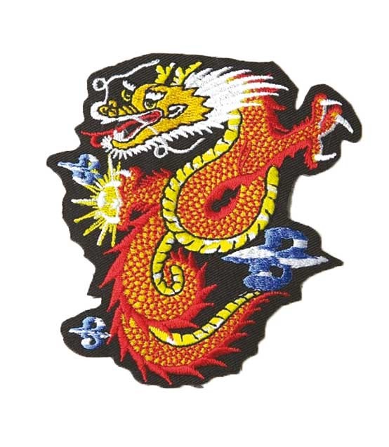 Patch dragon rood