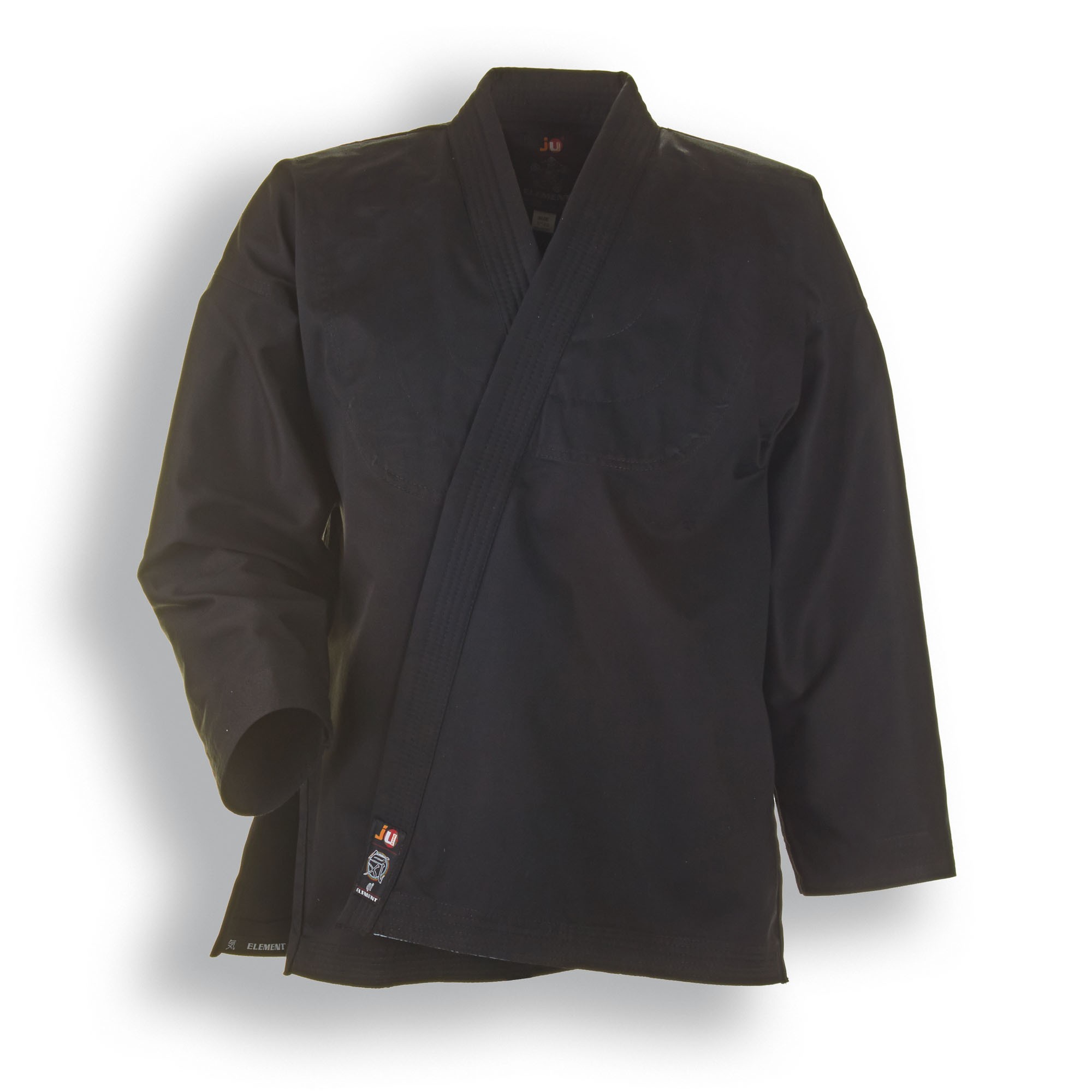 Element jas slim cut zwart