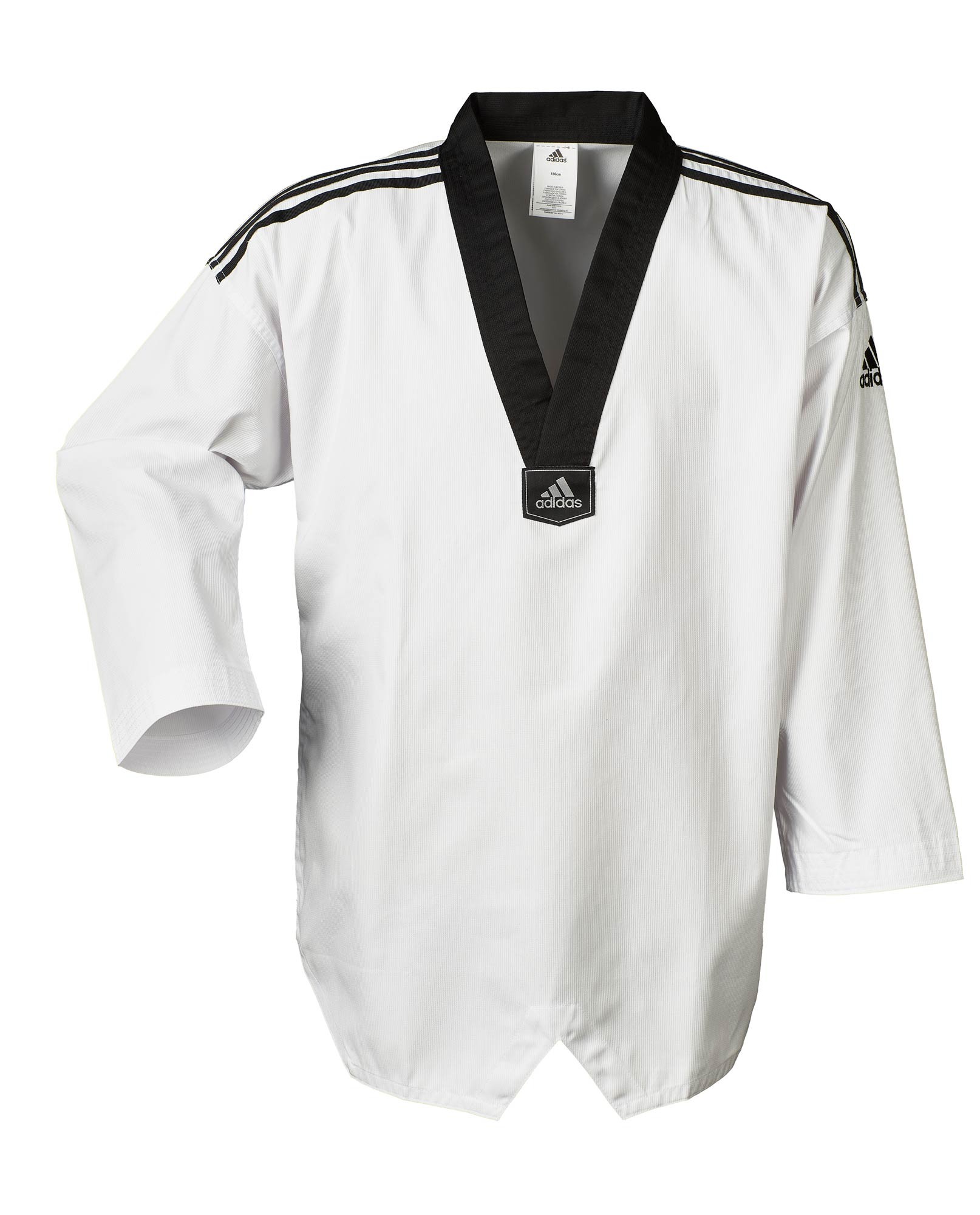 adidas Taekwondopak, Adi Club 3 strepen, zwarte Revers, ADITCB02