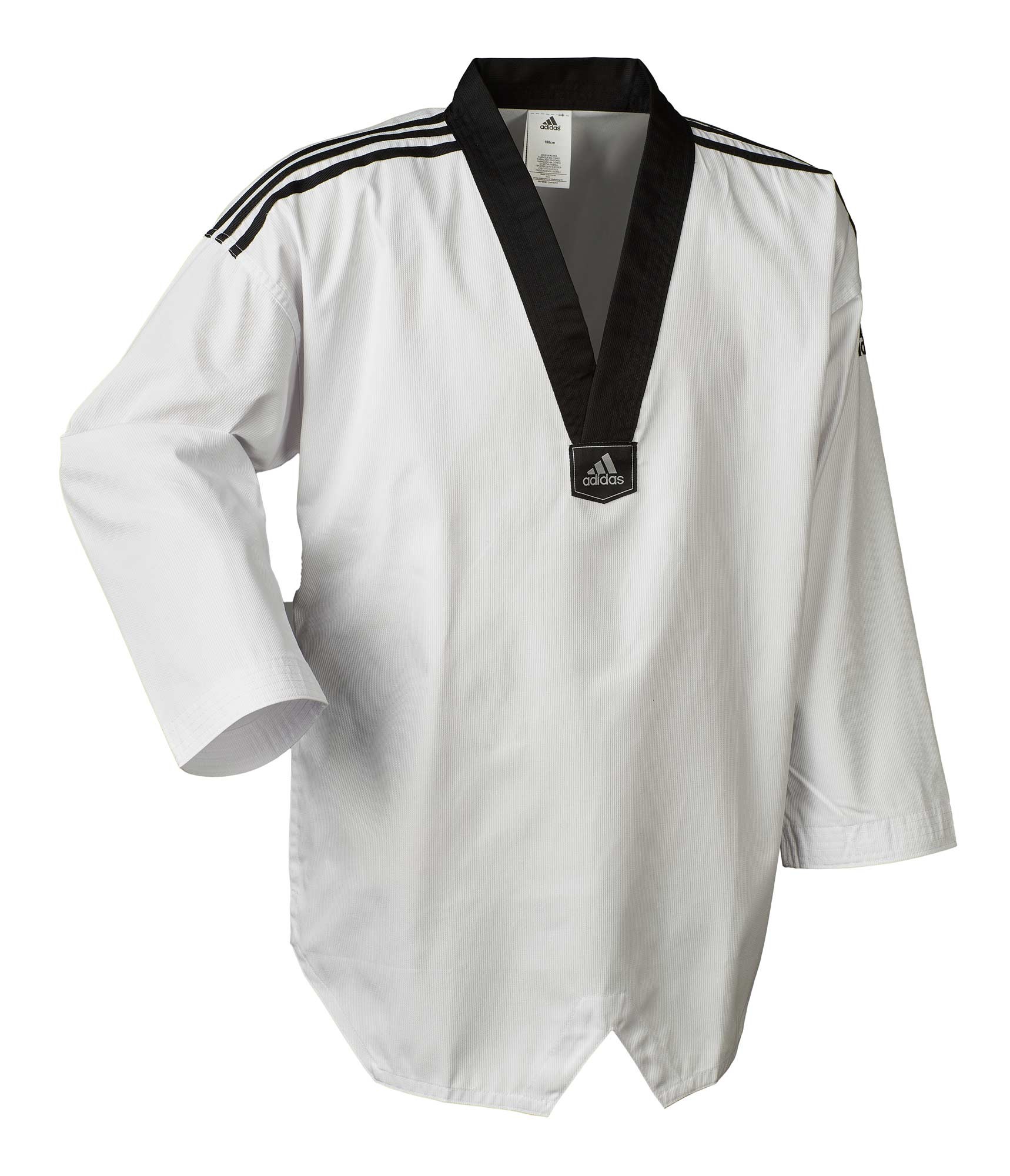 adidas Taekwondopak, Adi Club 3 strepen, zwarte Revers, ADITCB02