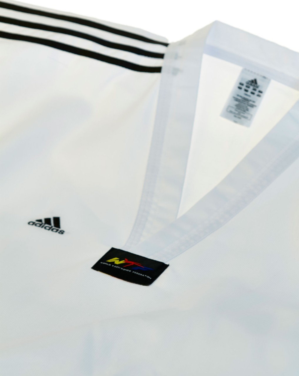 adidas Taekwondopak, Adi Club 3 strepen, witte Revers, ADITCB02