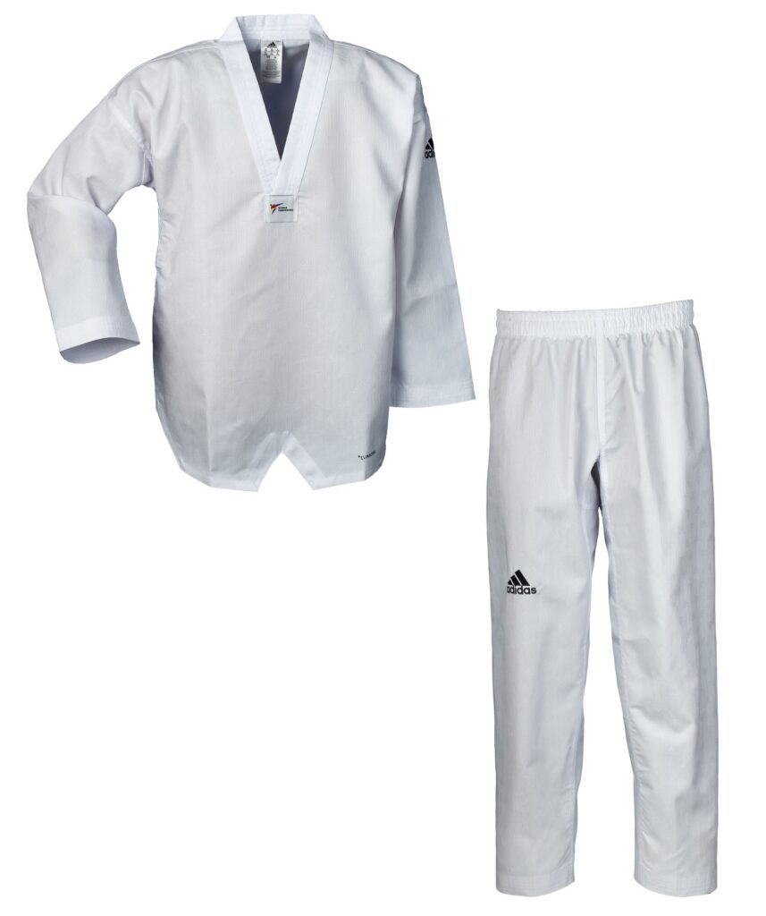 adidas Taekwondo-pak adiChamp IV, witte Revers, ADITCH0
