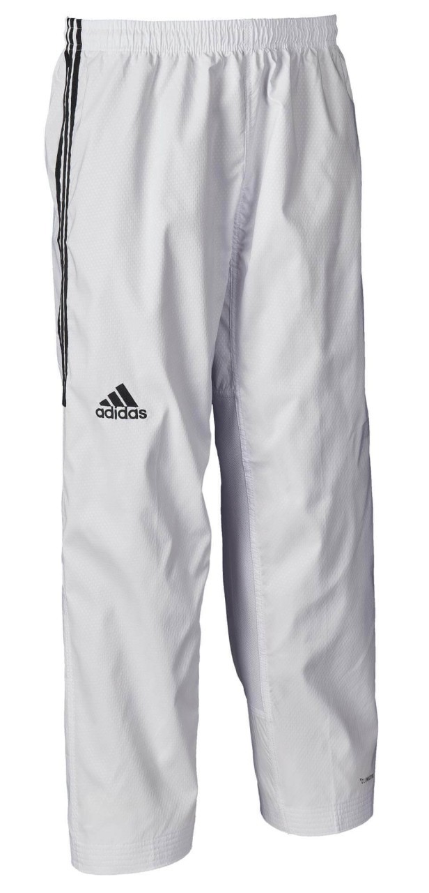adidas Taekwondopak, adi Fighter Eco met Strepen, zwarte Revers