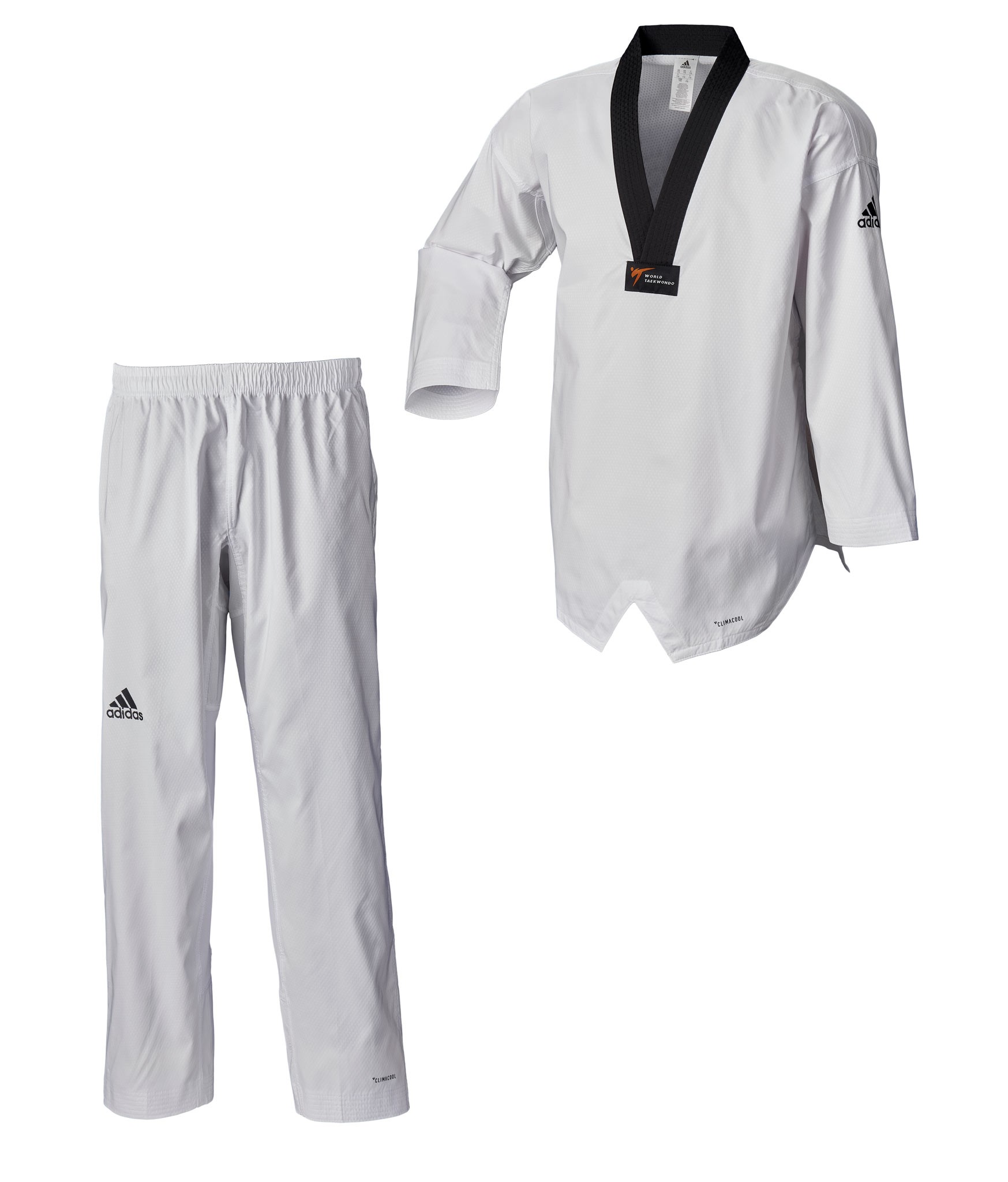 adidas Taekwondopak, adi Fighter Eco WT, zwarte Revers