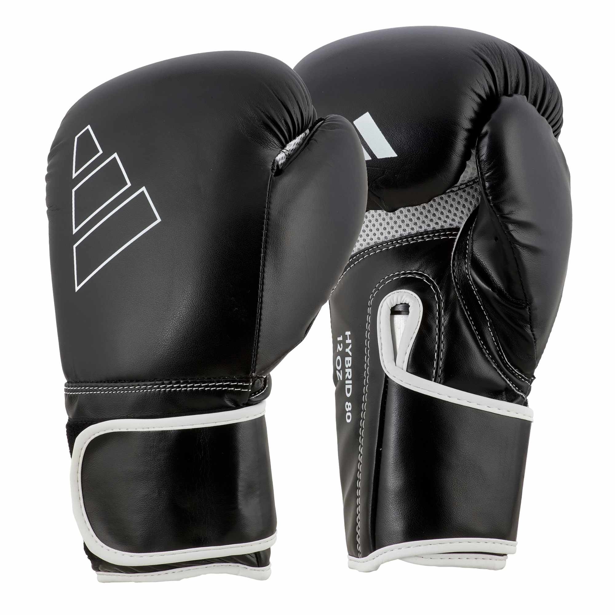 adidas bokshandschoenen Hybrid 80 ADIH80 zwart/wit