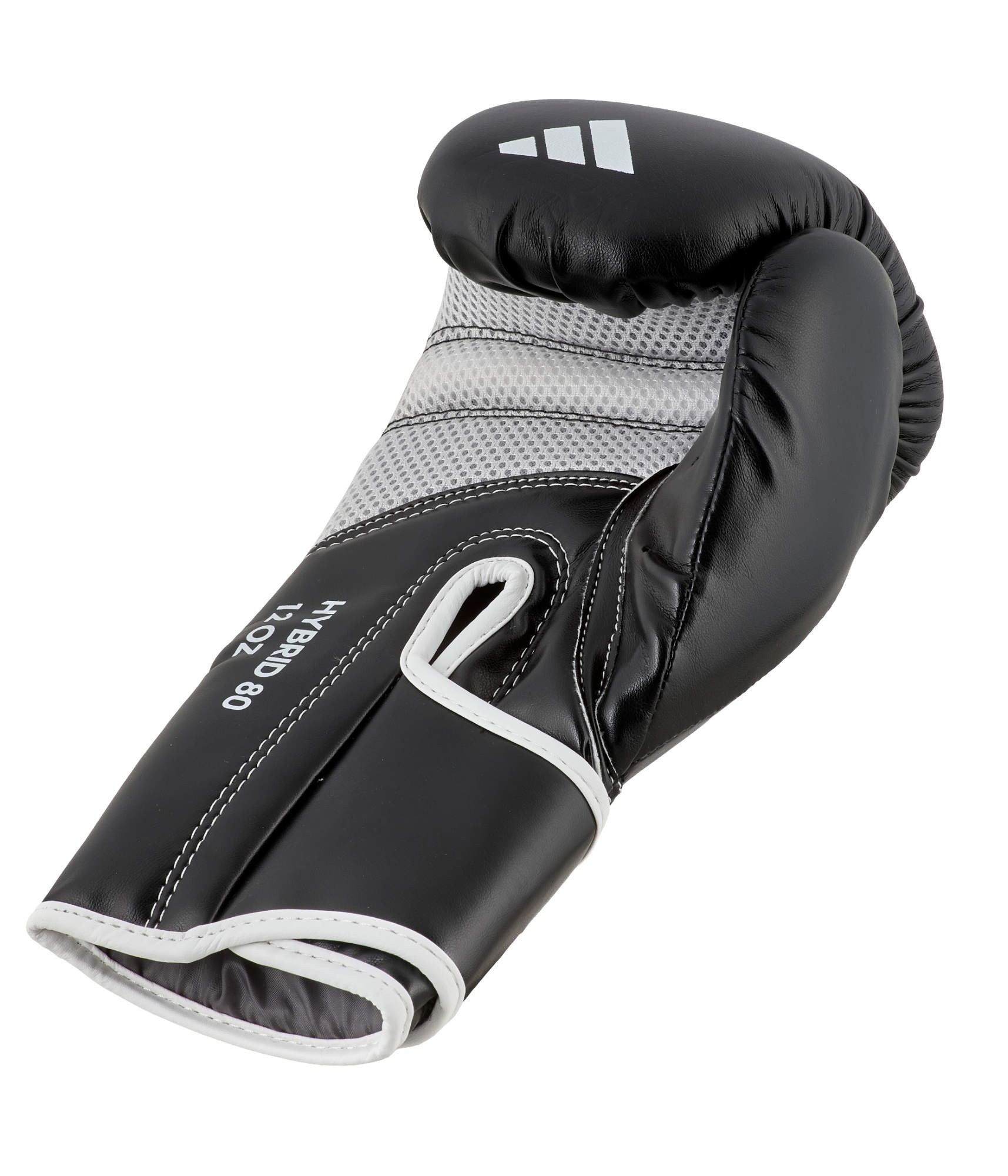 adidas bokshandschoenen Hybrid 80 ADIH80 zwart/wit