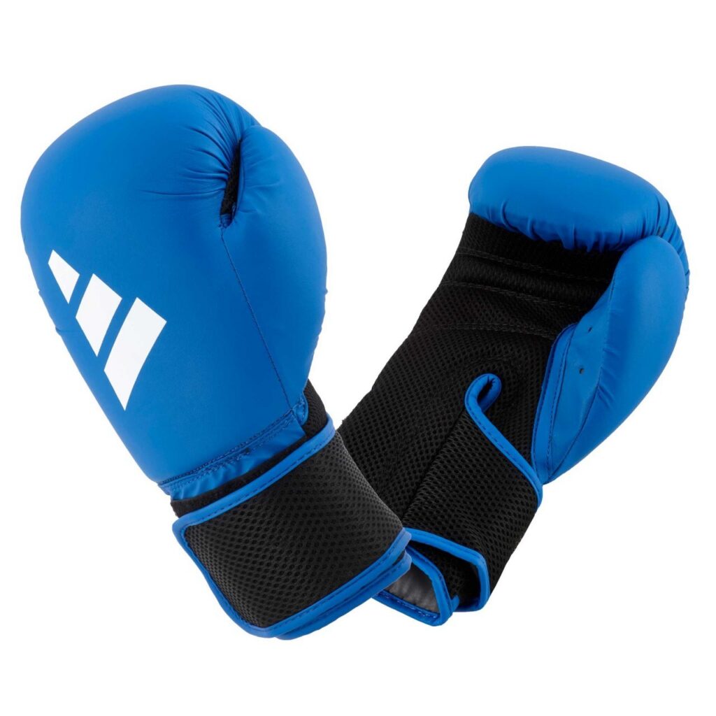 adidas bokshandschoenen Hybrid 25 adiHBG25 blauw