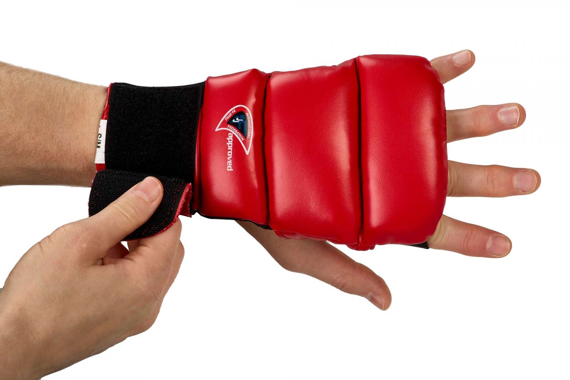 Ju-Jutsu handschoenen secties PRO rood