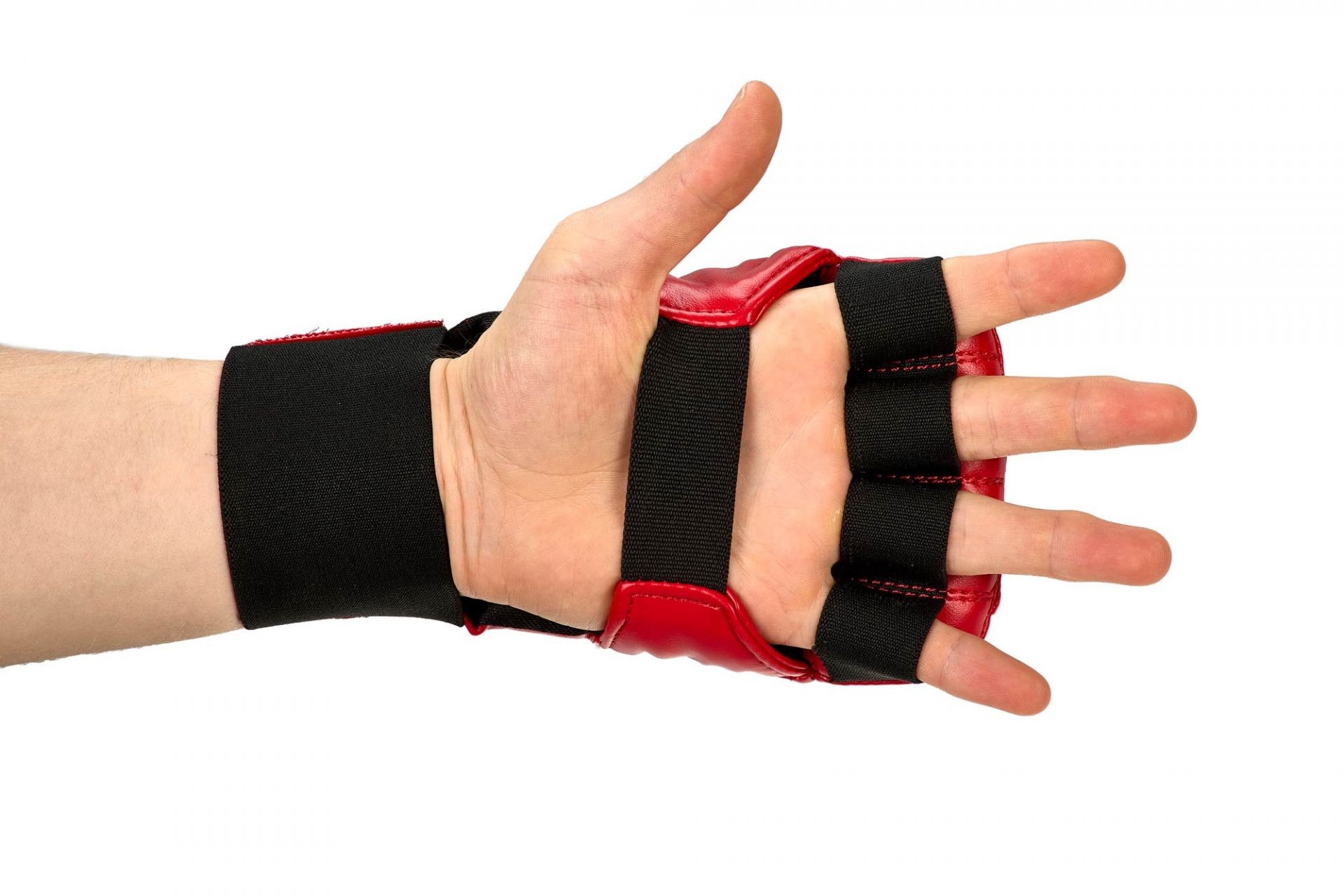Ju-Jutsu handschoenen secties PRO rood