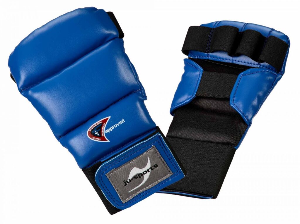Ju-Jutsu handschoenen secties PRO blauw