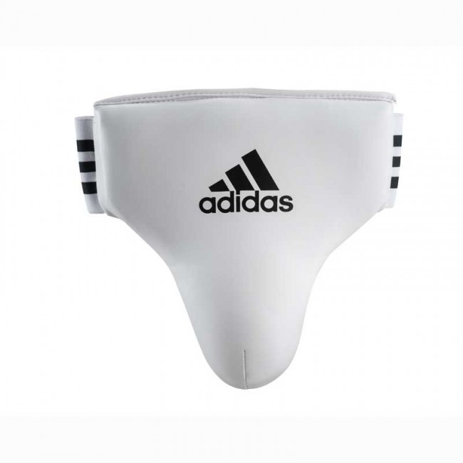 adidas liesbeschermer PU wit, ADIBP05