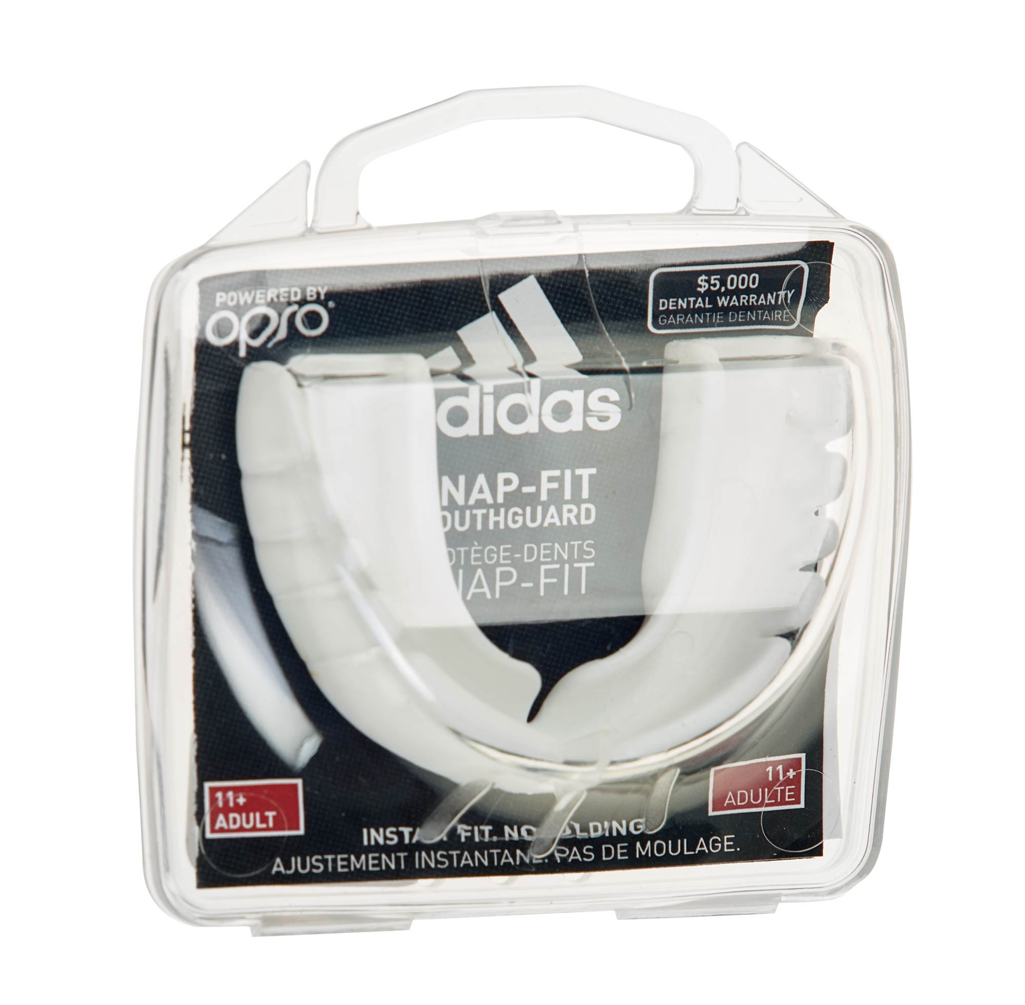 adidas gebitsbeschermer OPRO SnapFit, wit ADIBP30