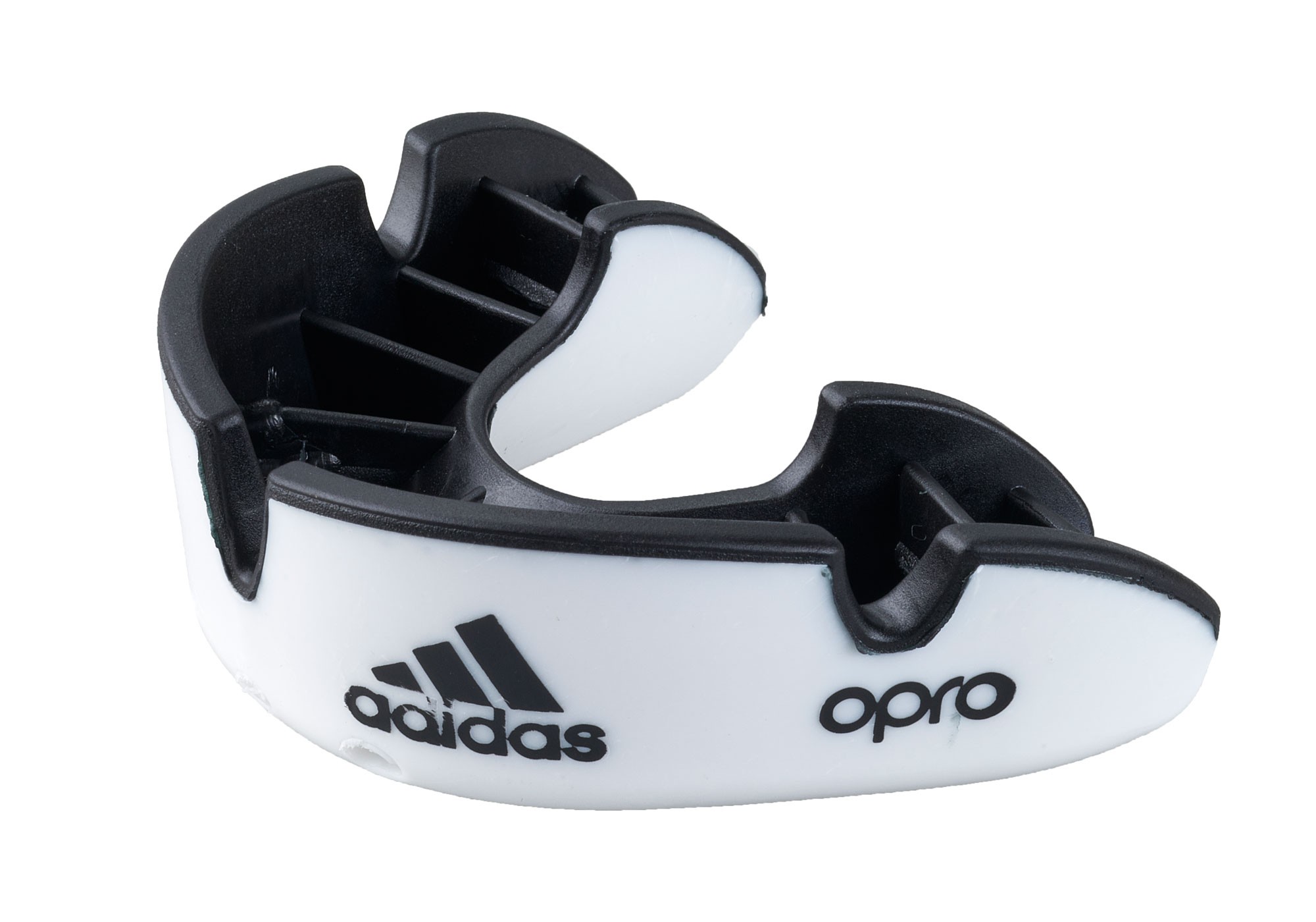 adidas gebitsbeschermer OPRO zilver, wit ADIBP32