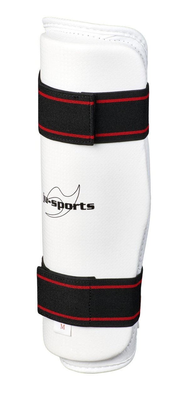 Ju-Sports Scheenbeschermers PU wit