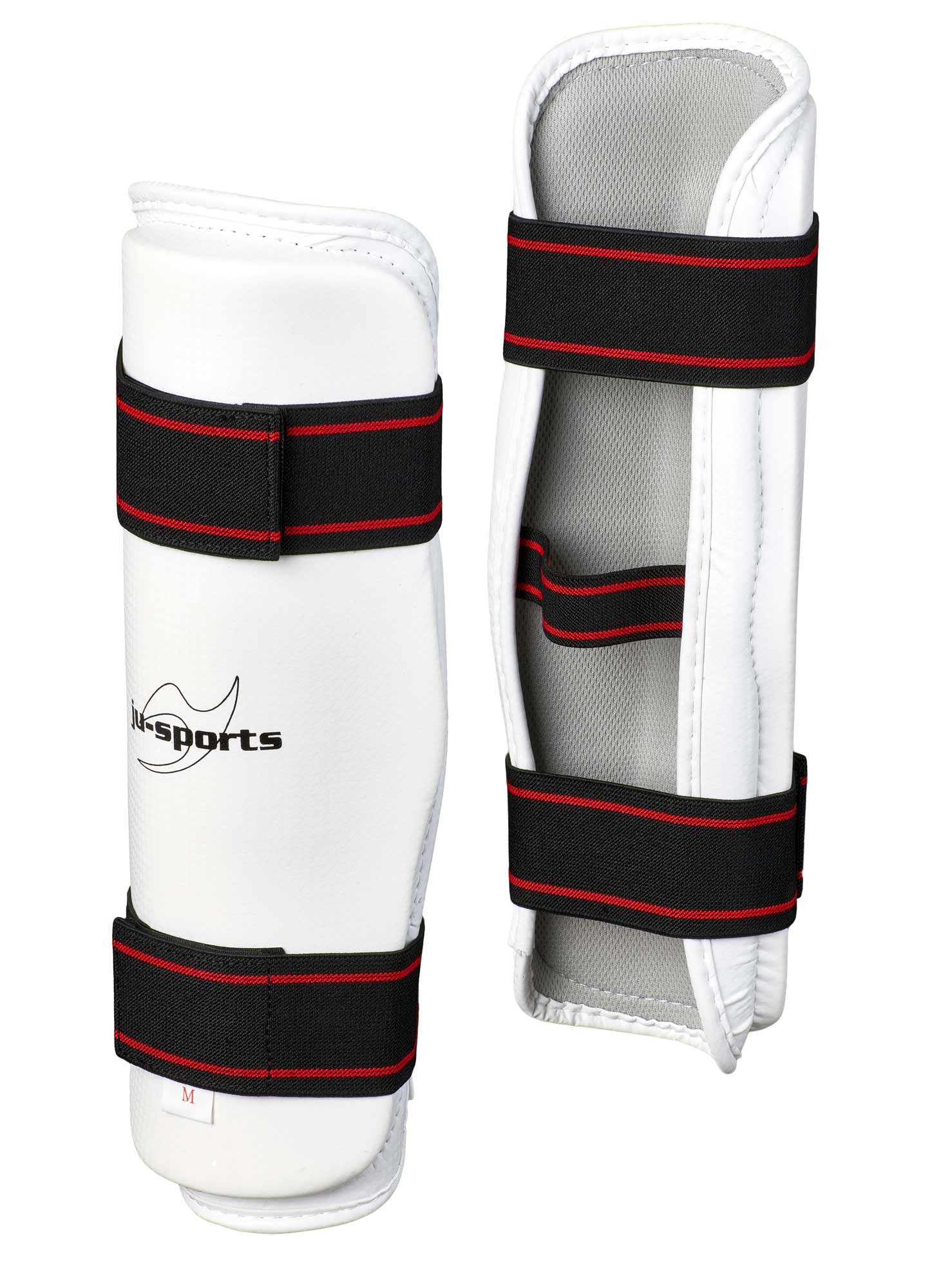 Ju-Sports Scheenbeschermers PU wit