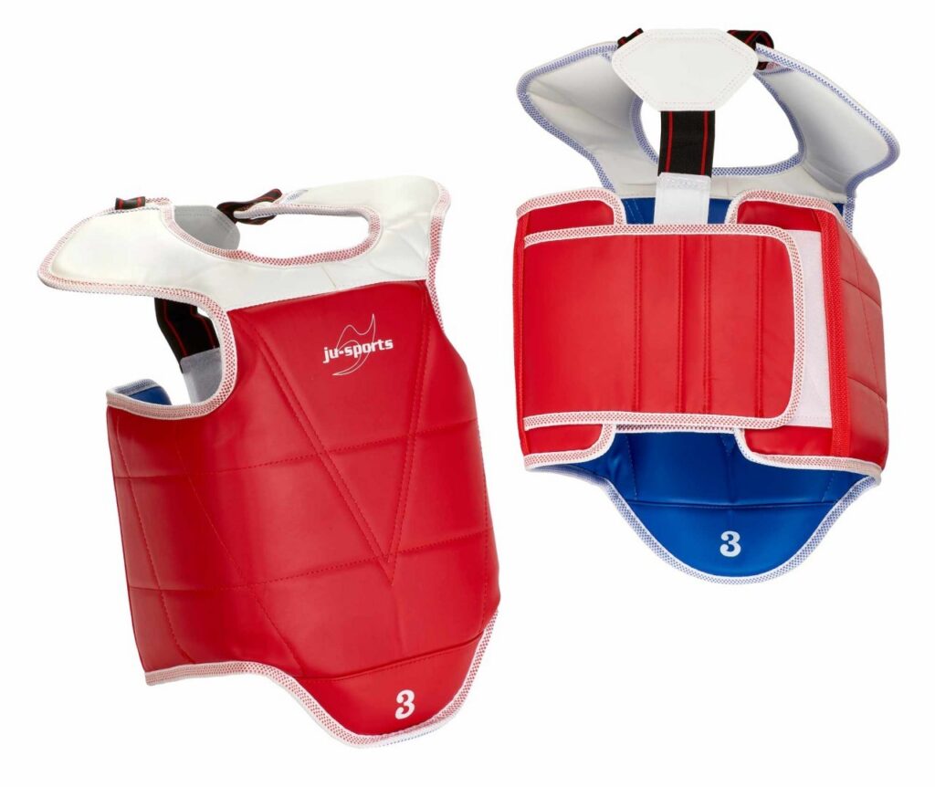 Taekwondo gevechtsvest C2 klittenband