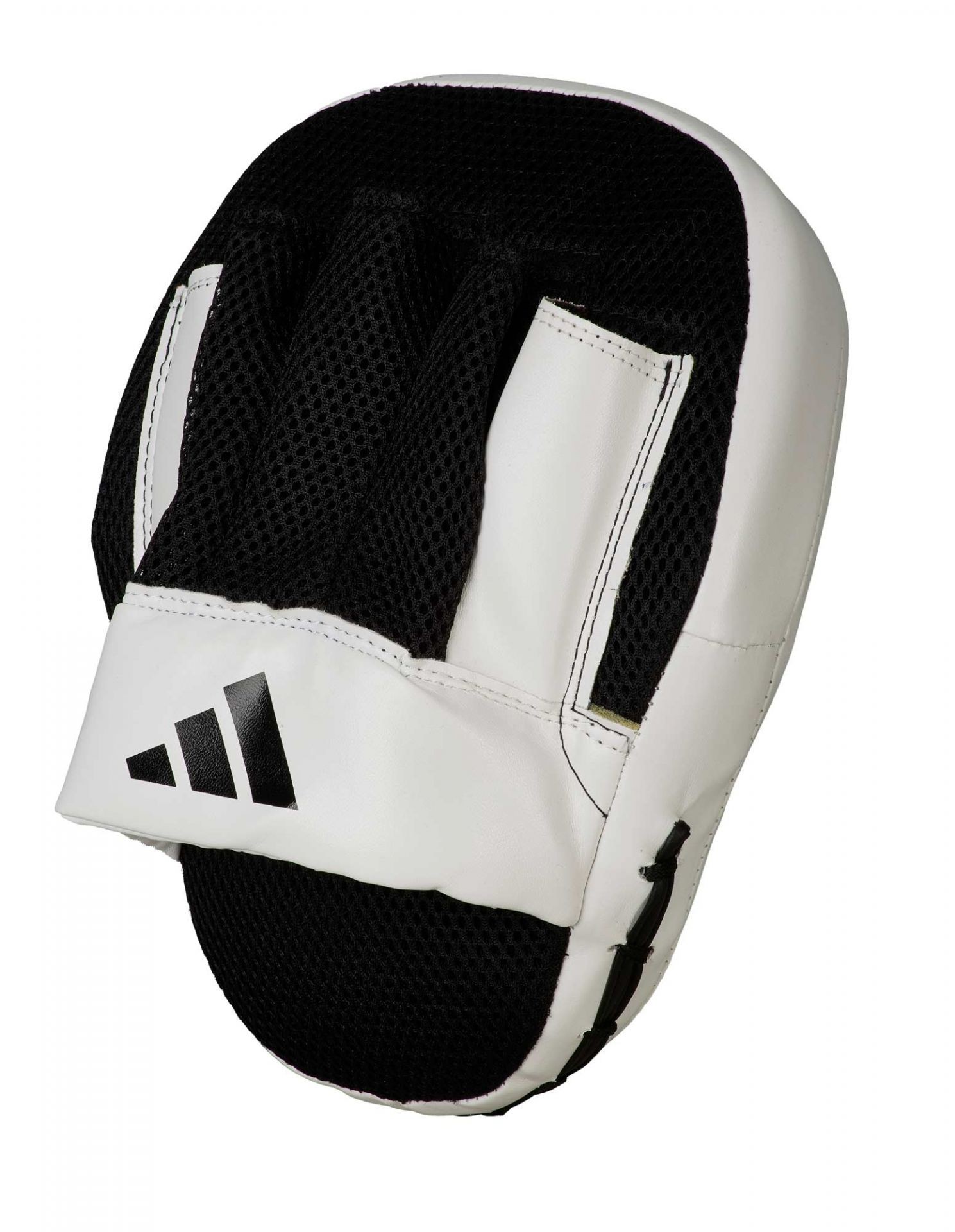 adidas 24 Speed Coach paar bokshandschoenen, wit/zwart ADISBAC014