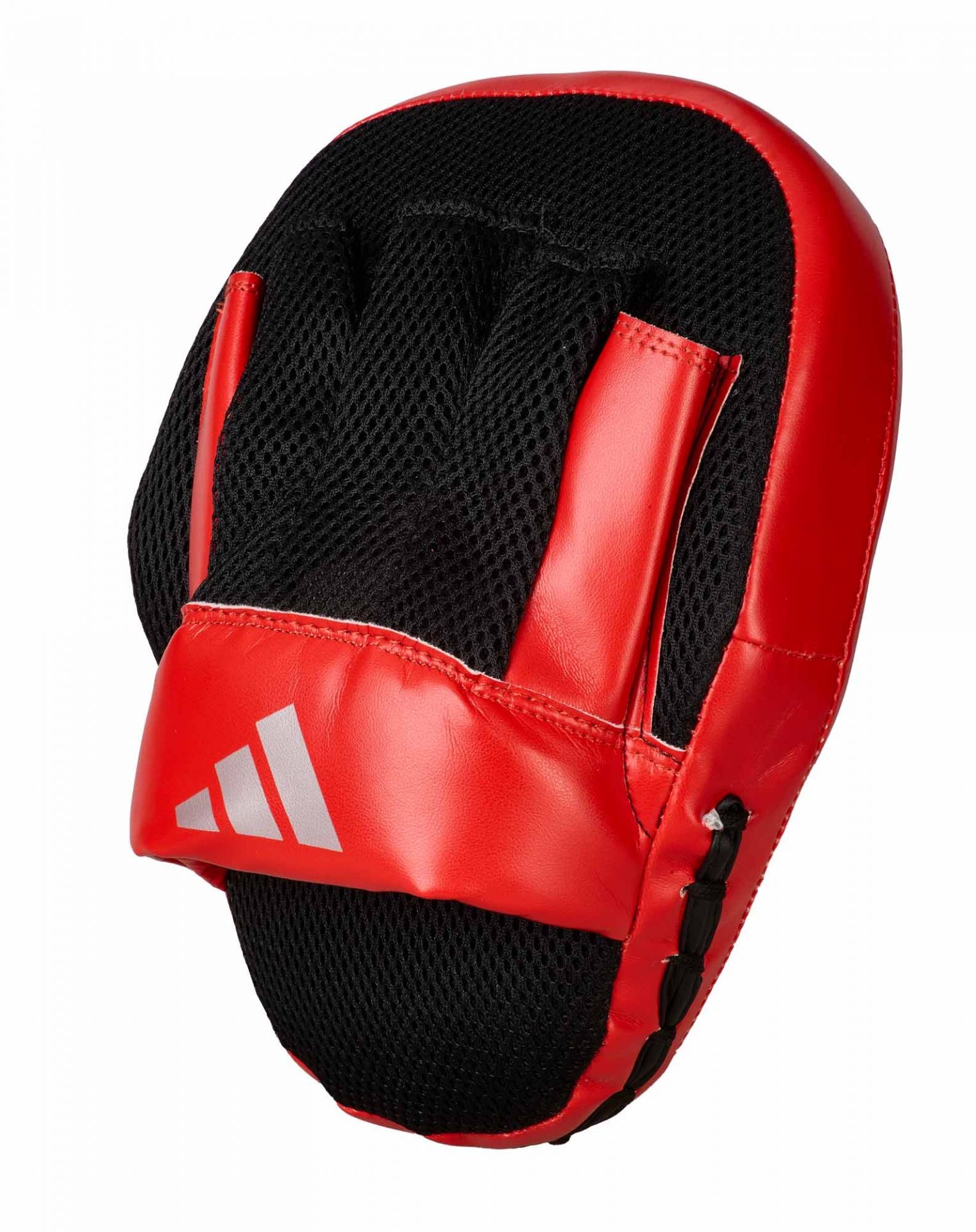 adidas 24 Speed Coach paar bokshandschoenen, rood/zilver ADISBAC014