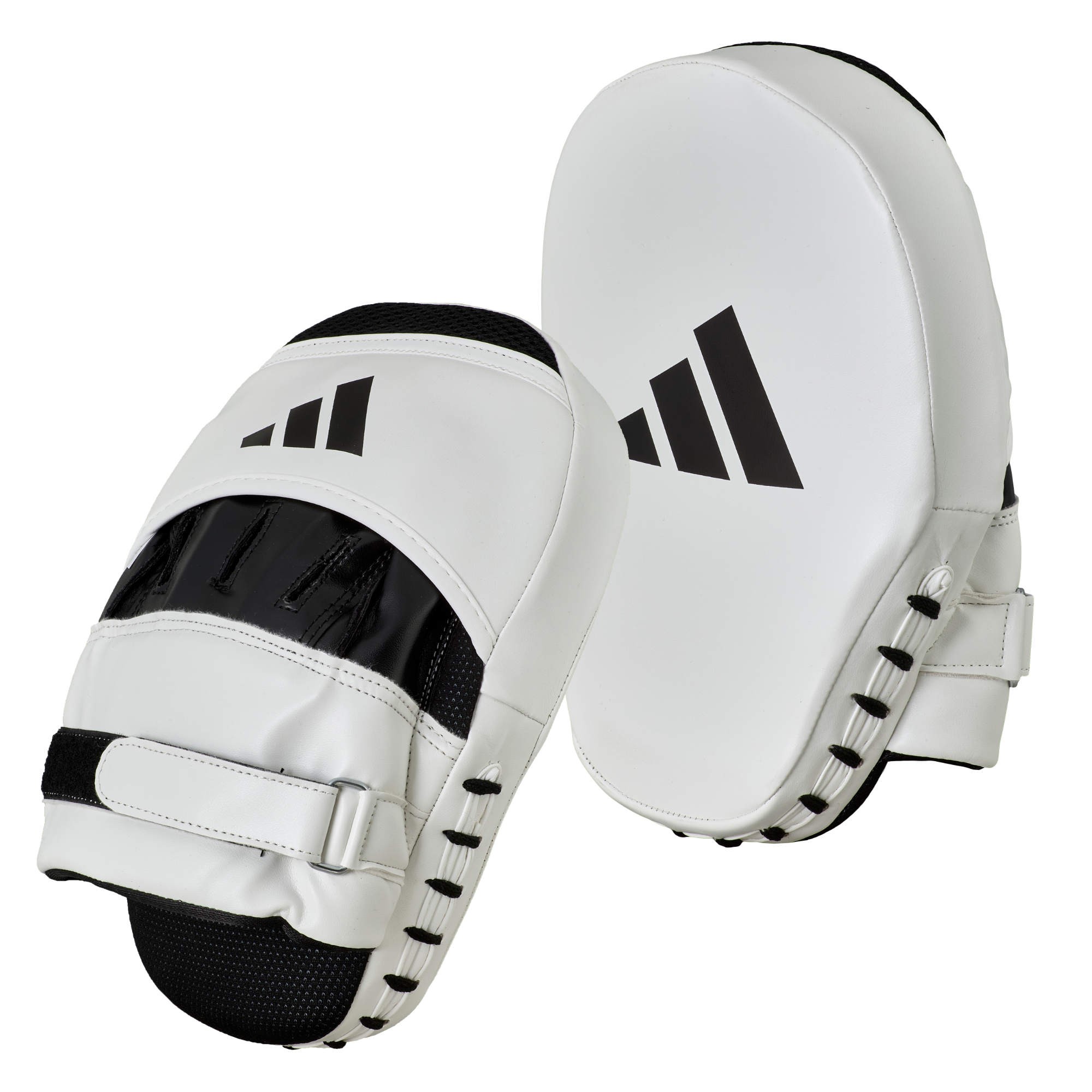 adidas Speed Coach paar bokshandschoenen, wit/zwart, ADISBAC01