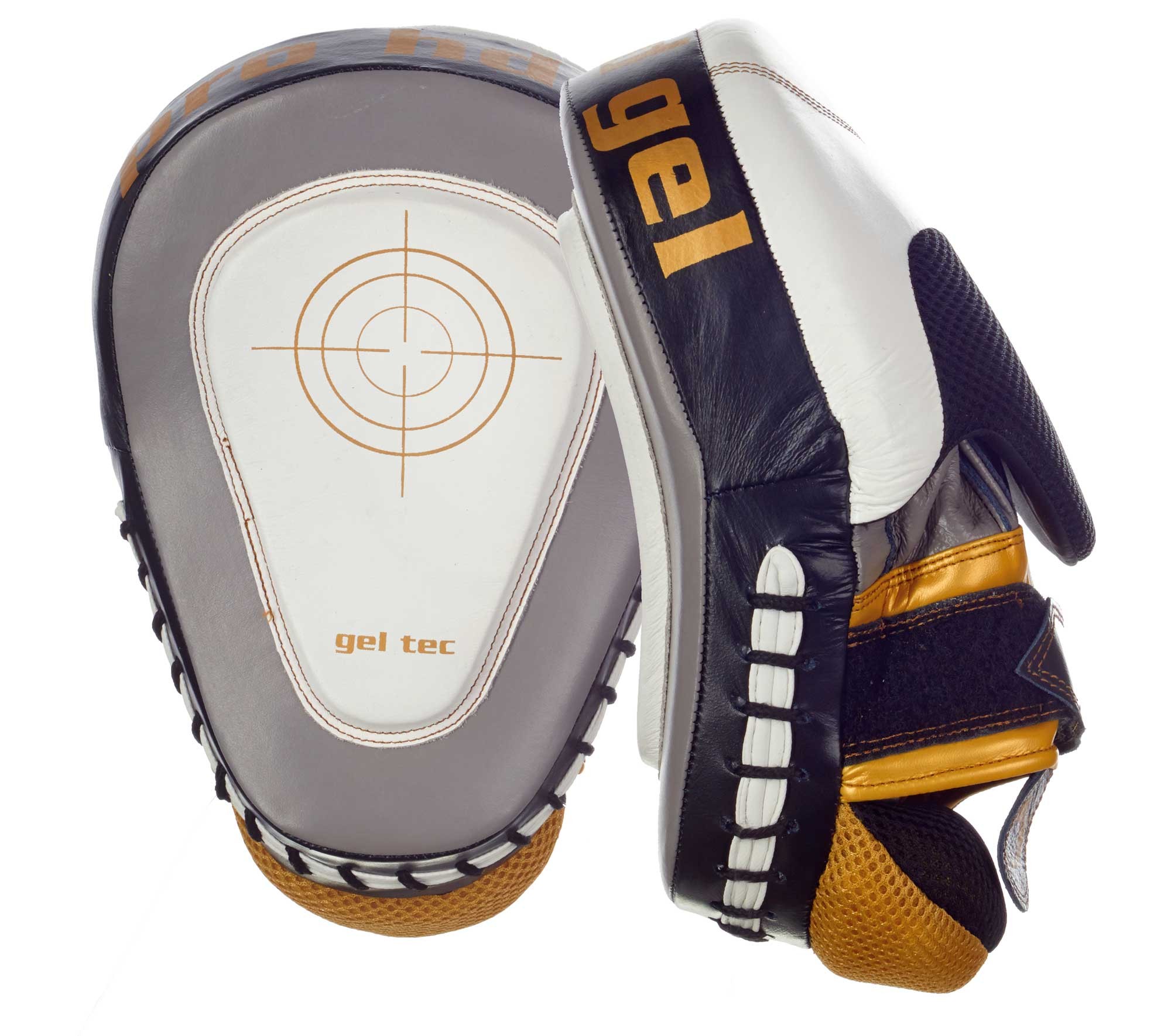 Paar gebogen Pads per HD-gel