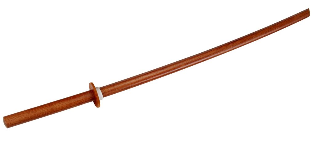 Bokken Japanse kwaliteit rood