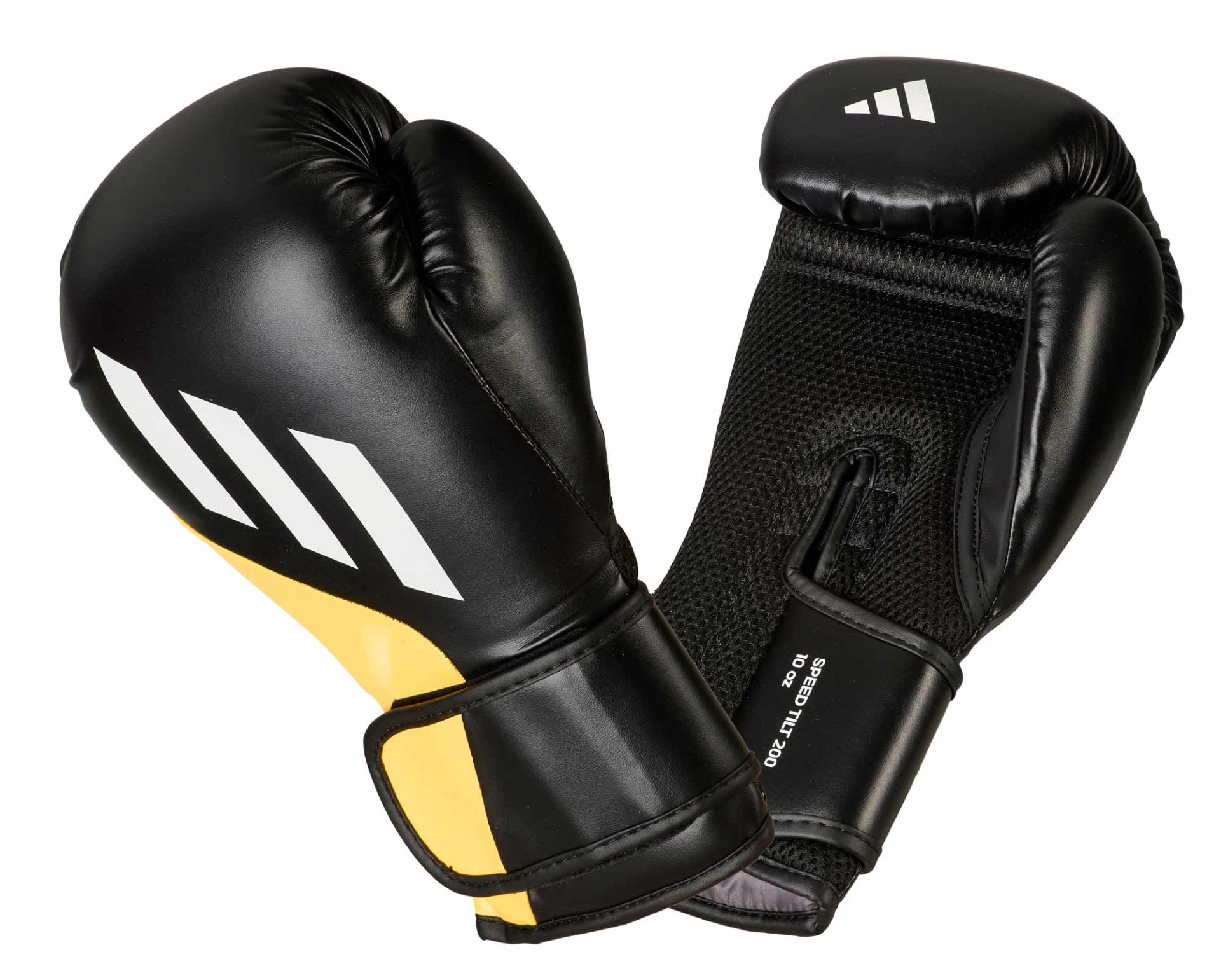 Adidas bokshandschoenen SPEED TILT 200, zwart/geel SPD200