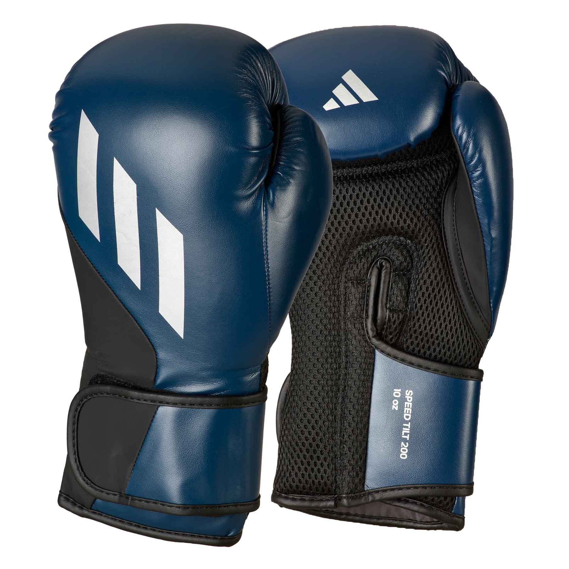 Adidas bokshandschoenen SPEED TILT 200, blauw/zilver SPD200