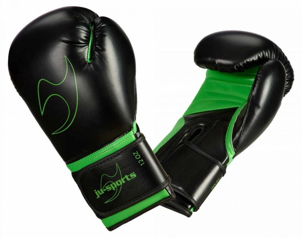 Bokshandschoen Training 2.0 zwart/lime