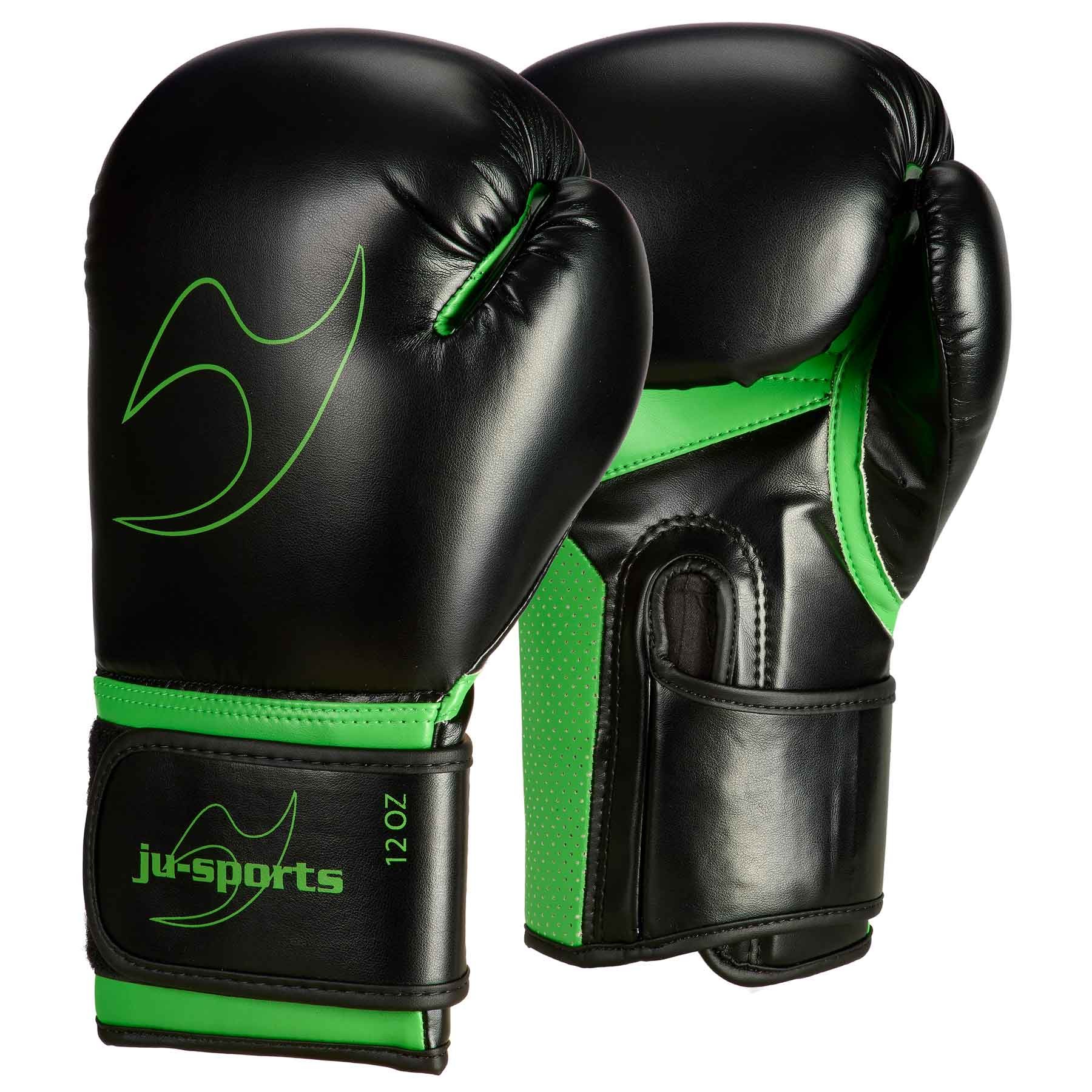 Bokshandschoen Training 2.0 zwart/lime