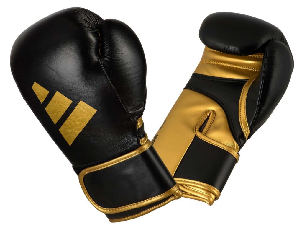 adidas wedstrijdhandschoen Speed 165 zwart/goud, adiSBG165