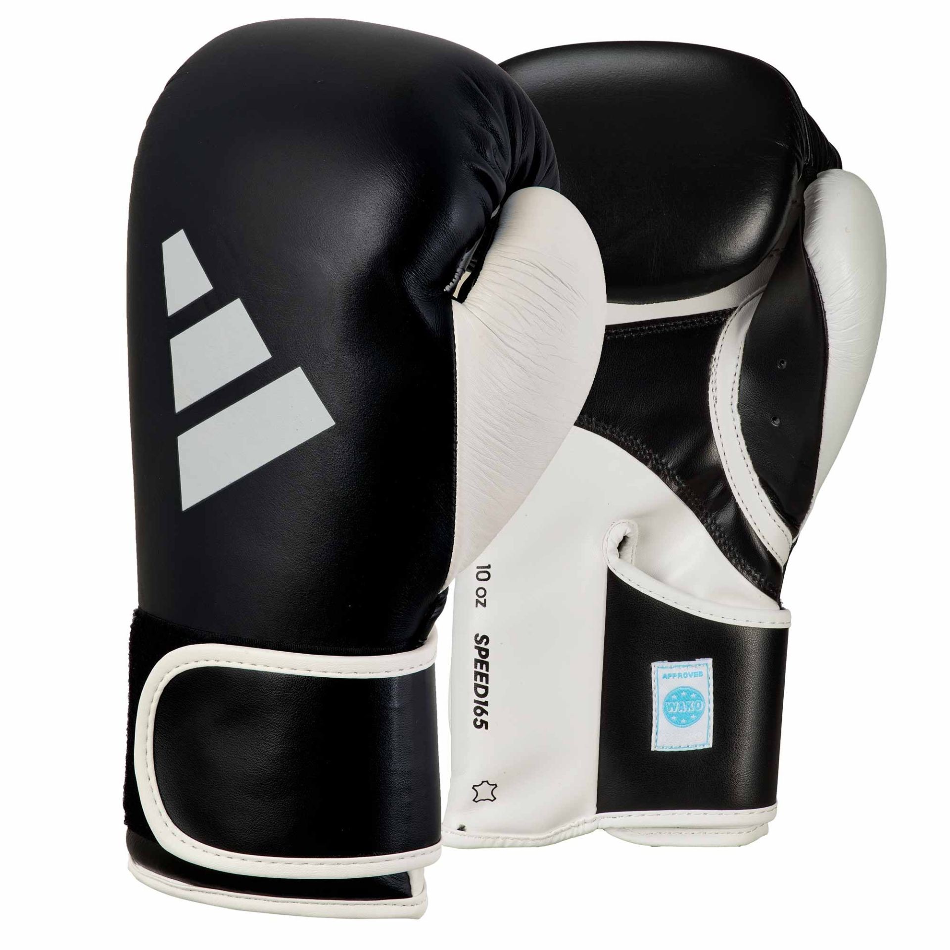 adidas wedstrijdhandschoen Speed 165 zwart/wit, adiSBG165